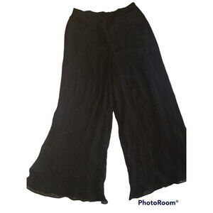 Pleated Wide Leg Pants Palazzo Formal Dressy Large Party Business